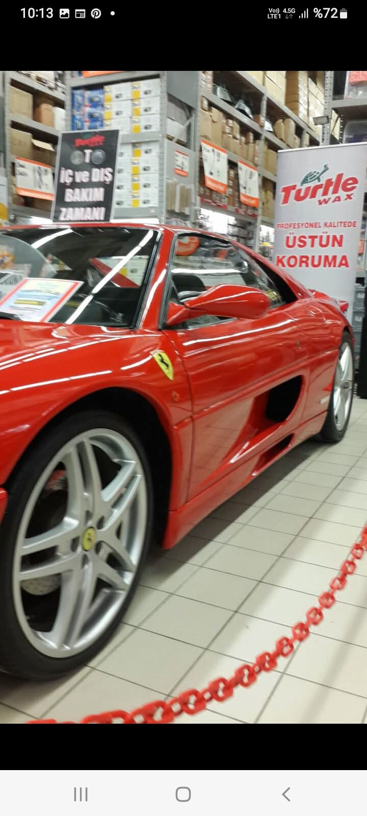 Turtle Wax Ferrari Koruma Etkinliği